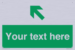 Custom Safe condition: Green Up left arrow